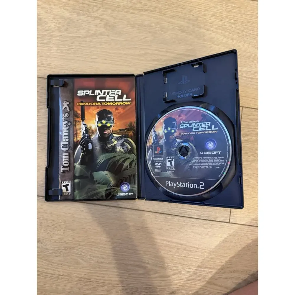 Tom Clancy's Splinter Cell Pandora Tomorrow PlayStation 2 PS2 CIB Complete